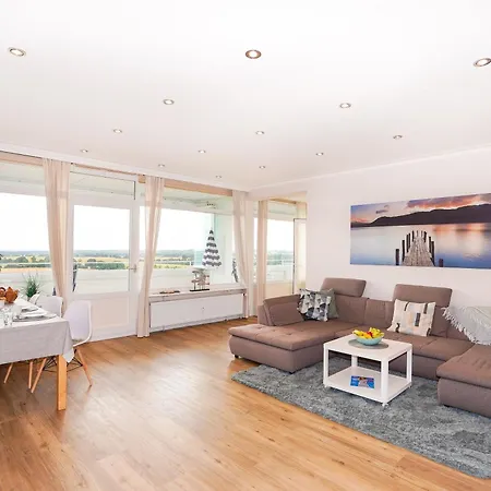 Penthouse Hygge Mit Meerblick - & Hansapark Fusslaeufig 지르크도르프