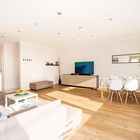 아파트 Penthouse Hygge Mit Meerblick - & Hansapark Fusslaeufig 지르크도르프