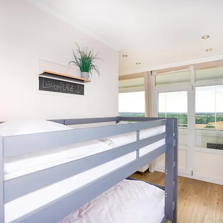 아파트 Penthouse Hygge Mit Meerblick - & Hansapark Fusslaeufig 지르크도르프