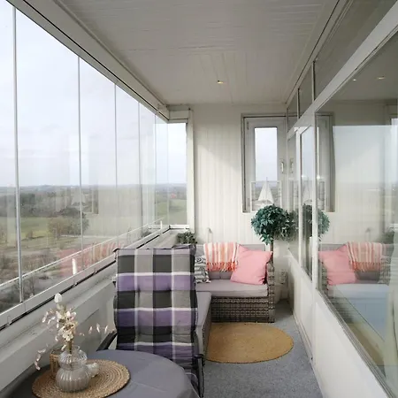 아파트 Penthouse Hygge Mit Meerblick - & Hansapark Fusslaeufig 지르크도르프